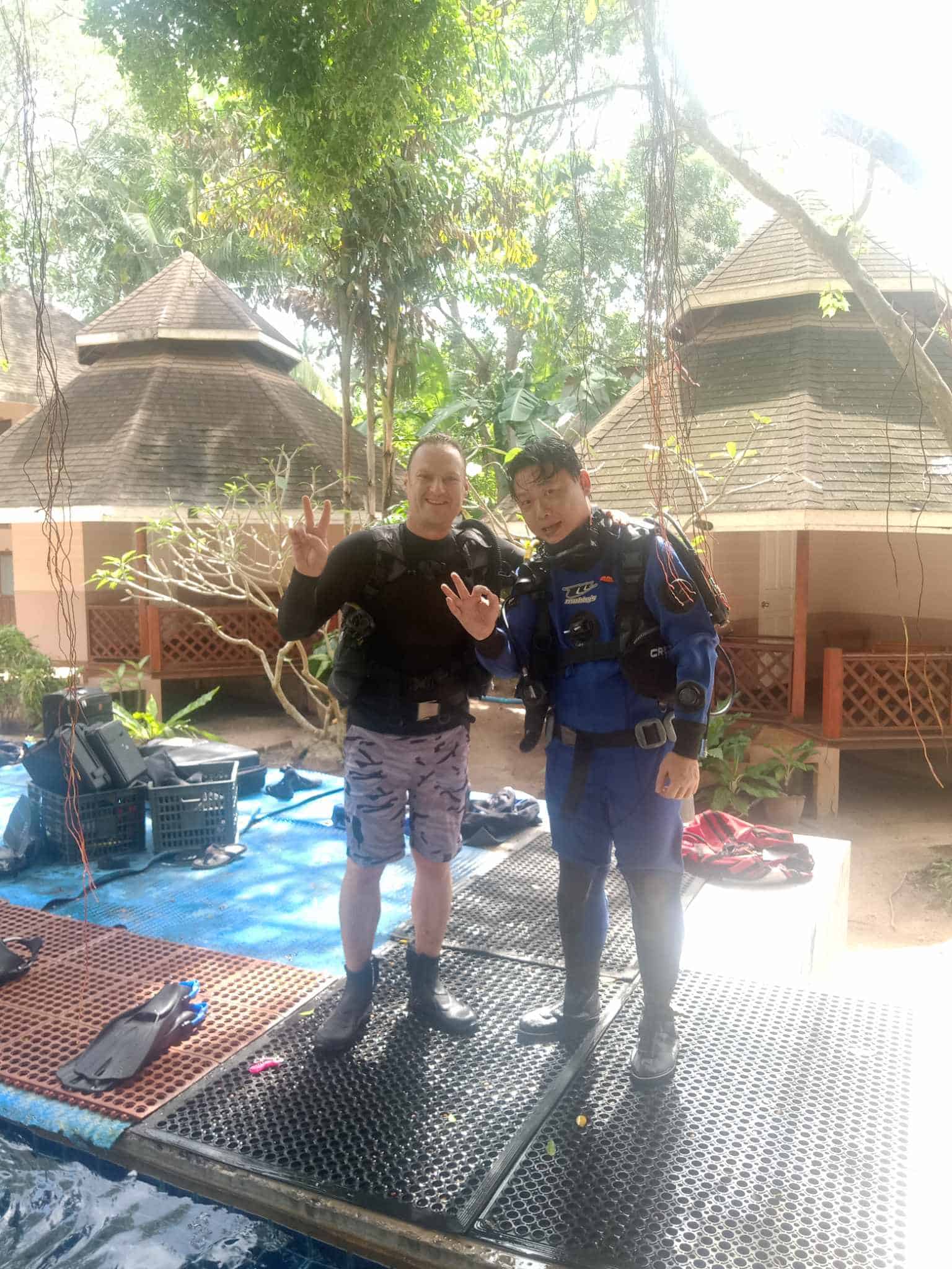 Cave Diving Thailand drysuit courses