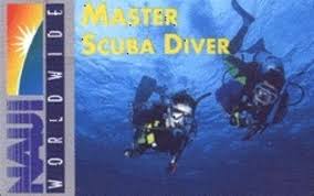 NAUI MASTER SCUBA DIVER