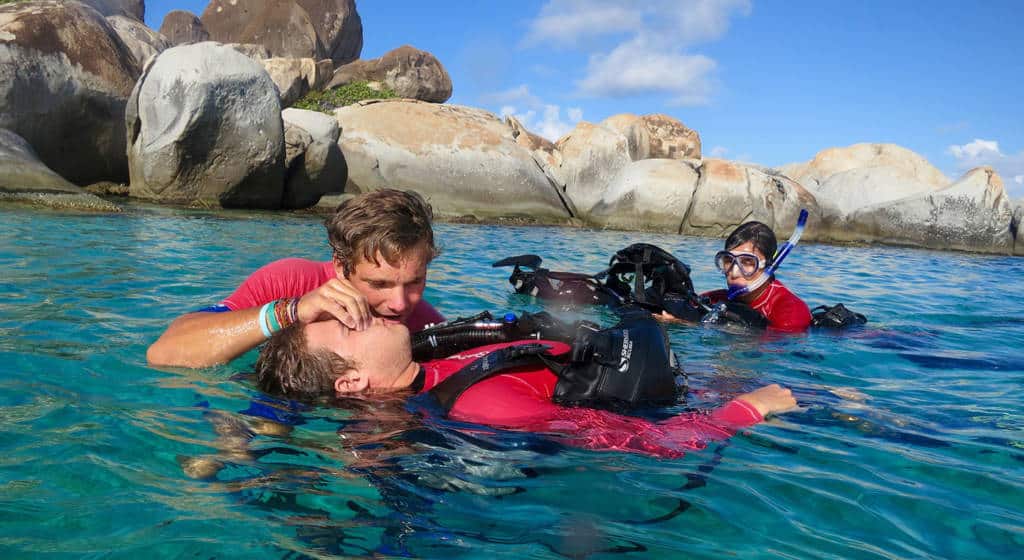 NAUI diver first aid